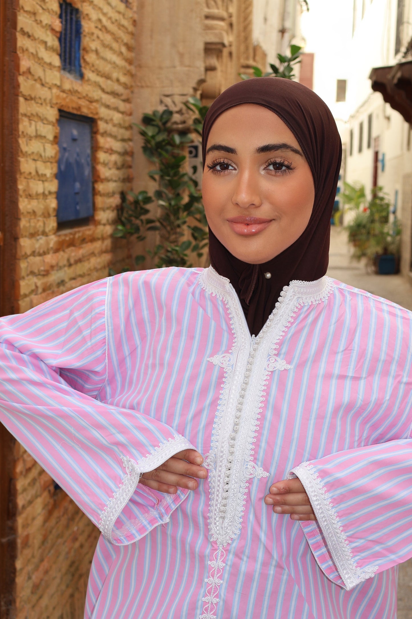 Chemisier à rayures