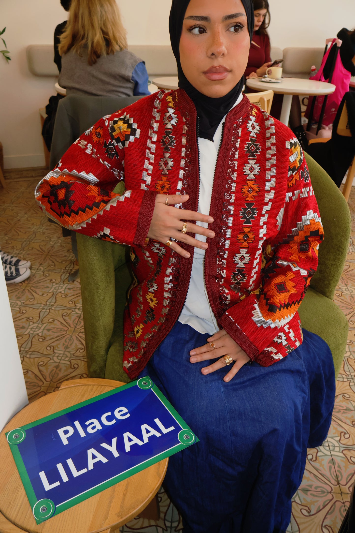 Veste tissus sedari