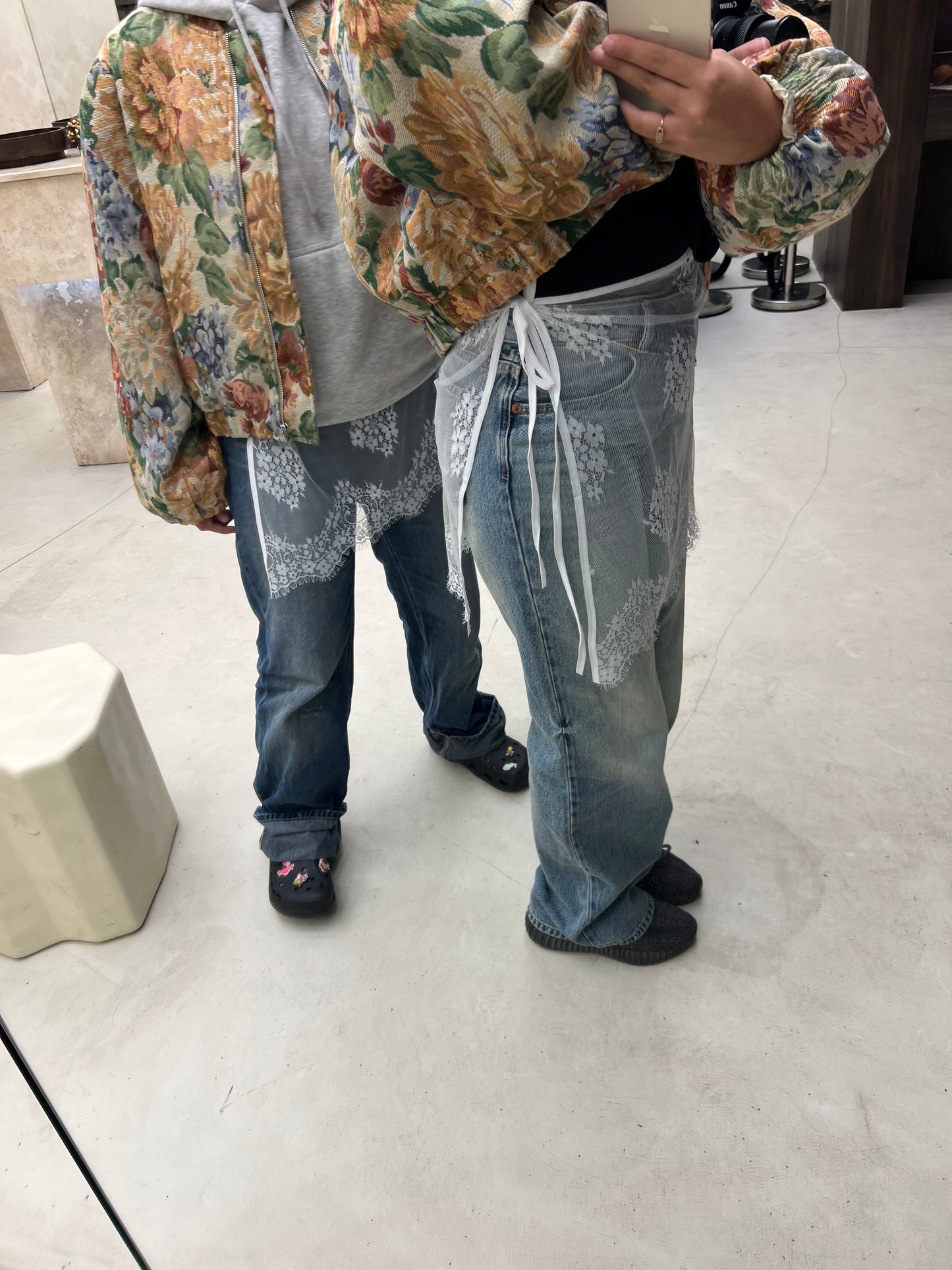 Jupon en dentelle