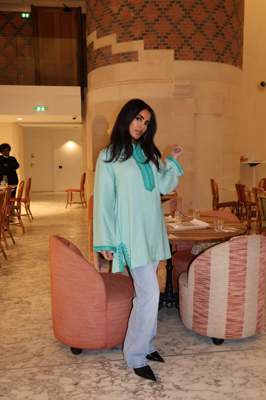 Top jabador vert d’eau