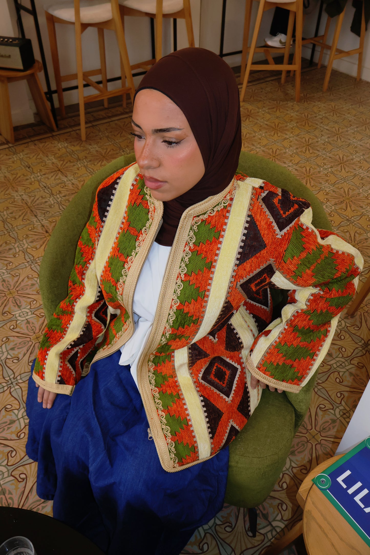 Veste tissus sedari