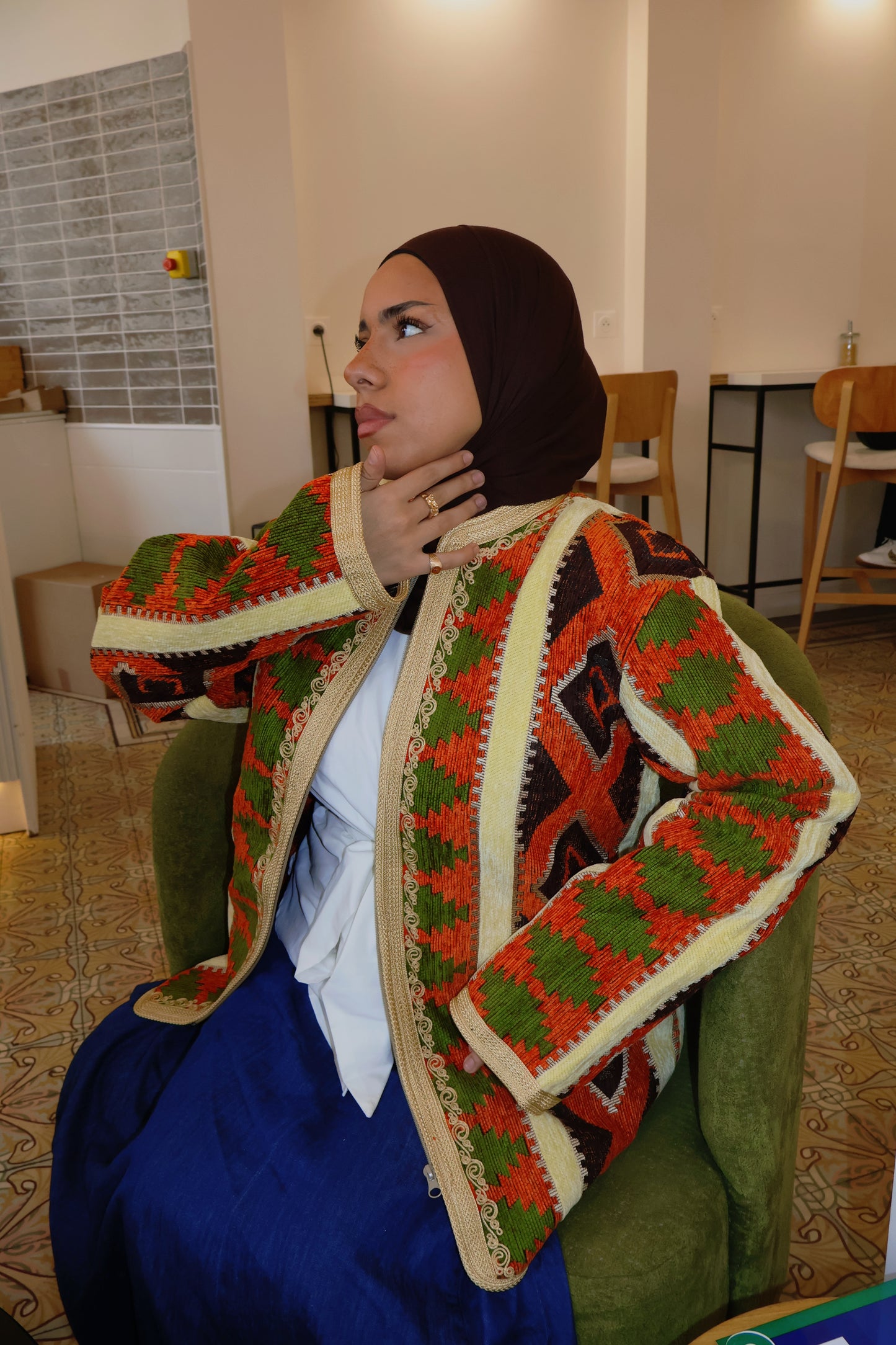 Veste tissus sedari