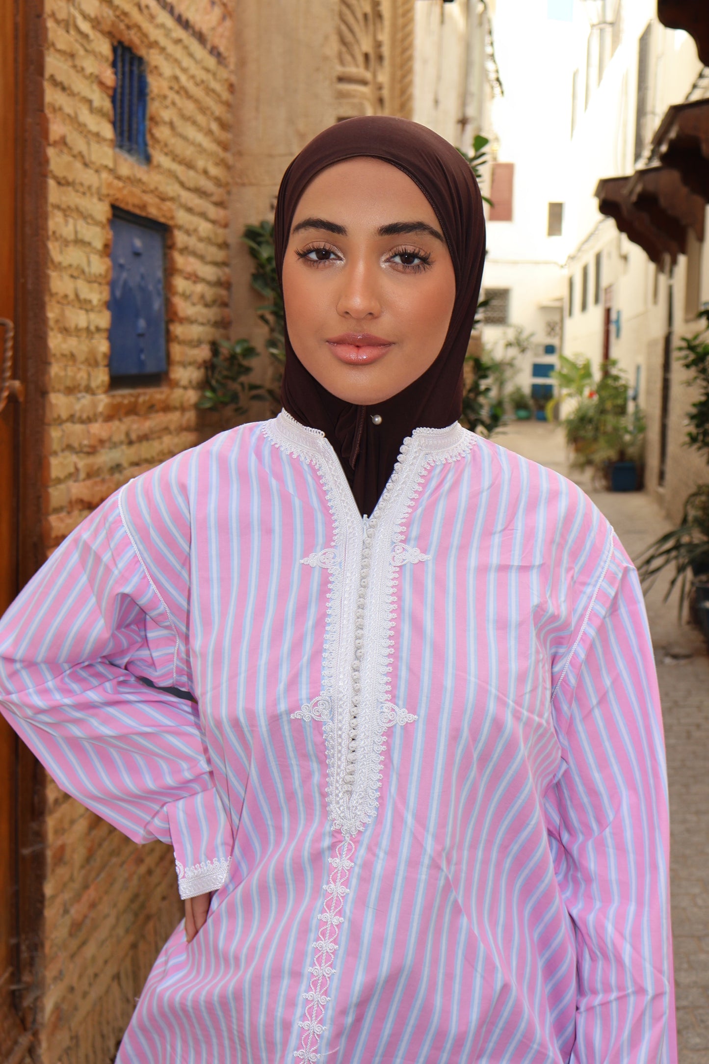 Chemisier à rayures