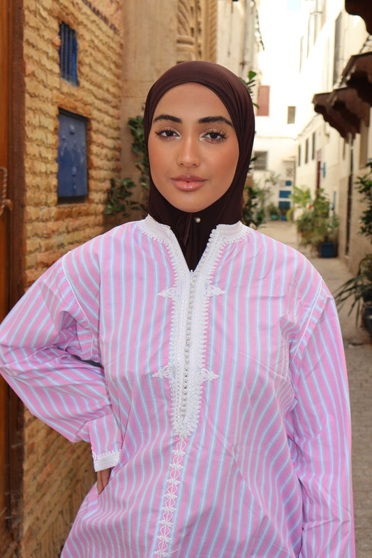 Chemisier à rayures