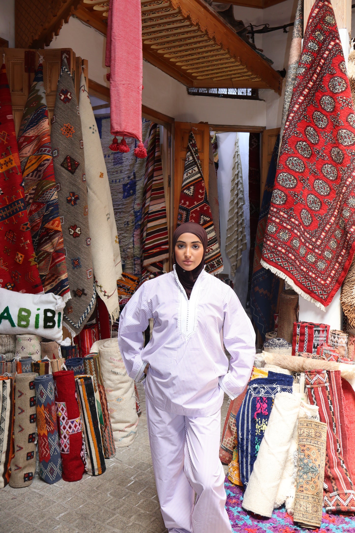 Ensemble jabador violet