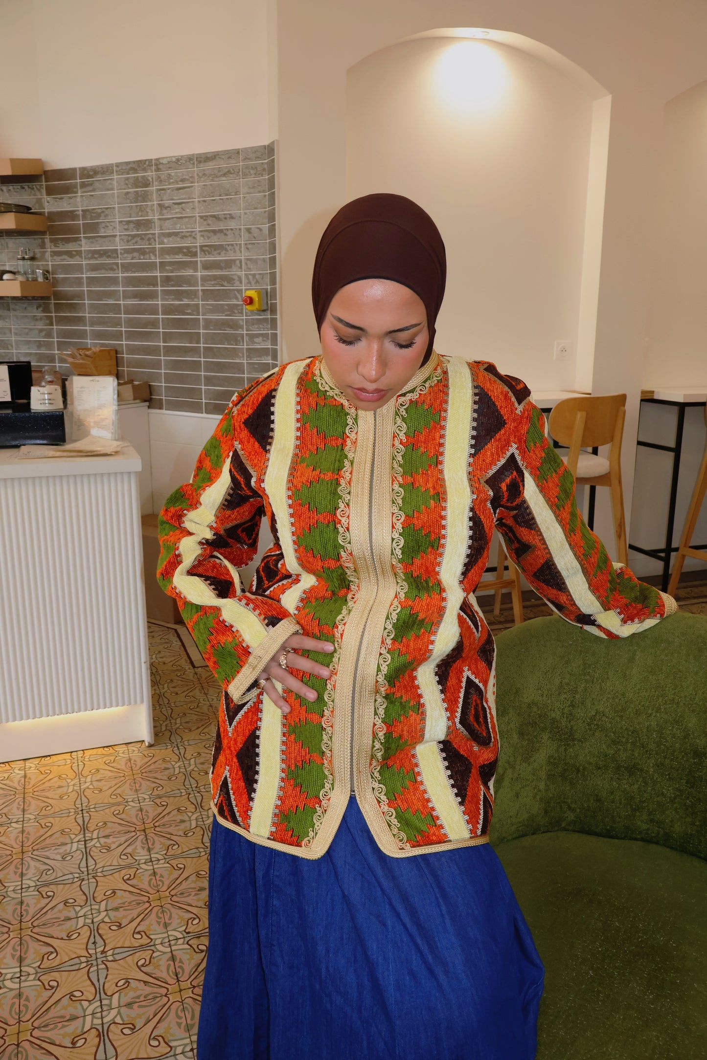Veste tissus sedari