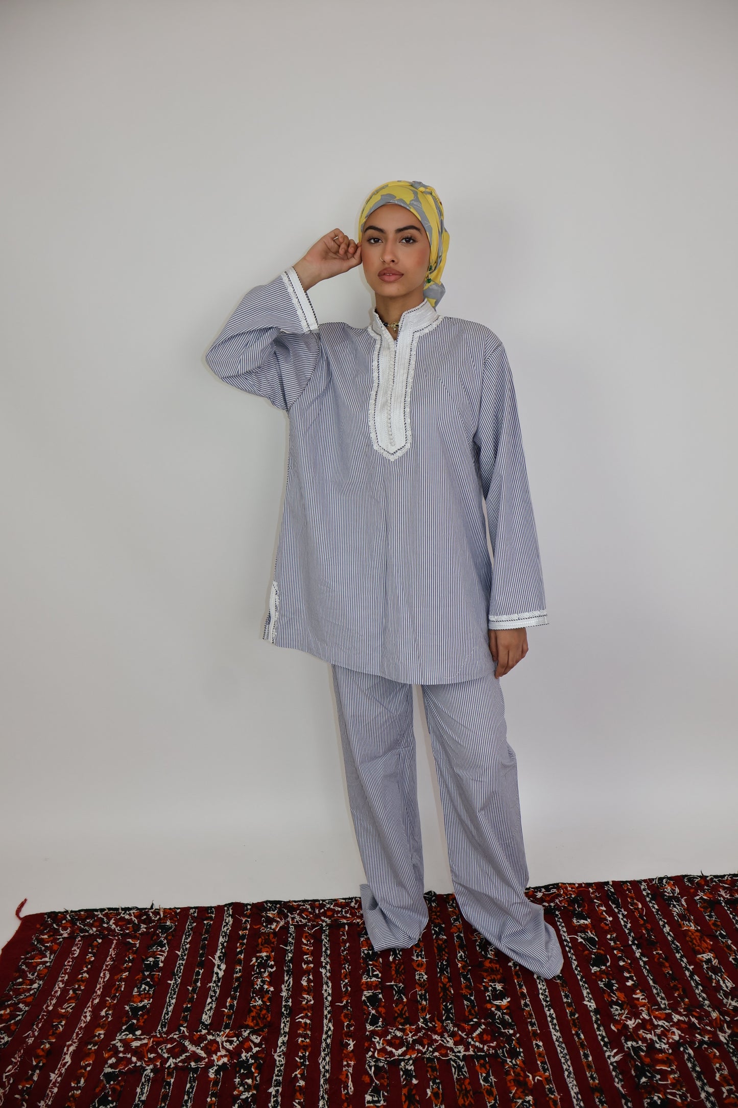 Ensemble jabador à rayures