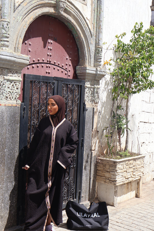 Abaya noir
