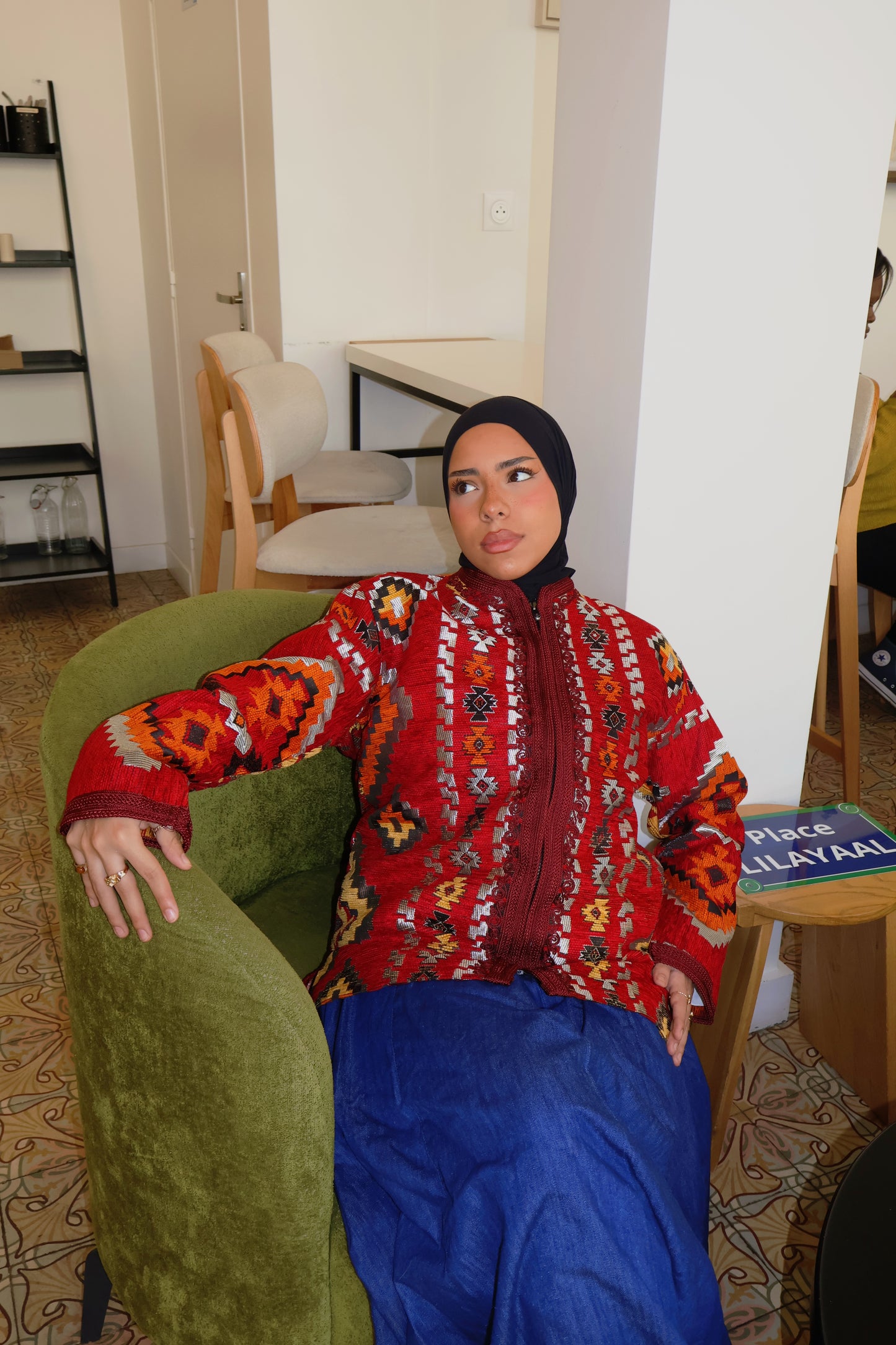 Veste tissus sedari