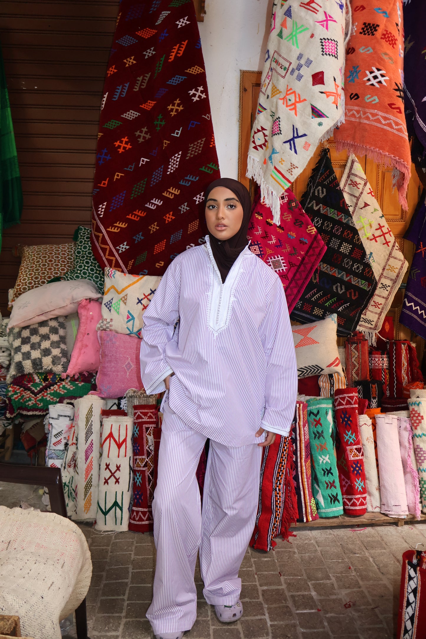 Ensemble jabador violet