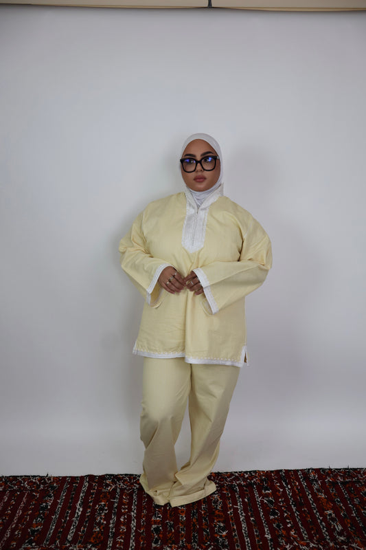 Ensemble jabador Vichy