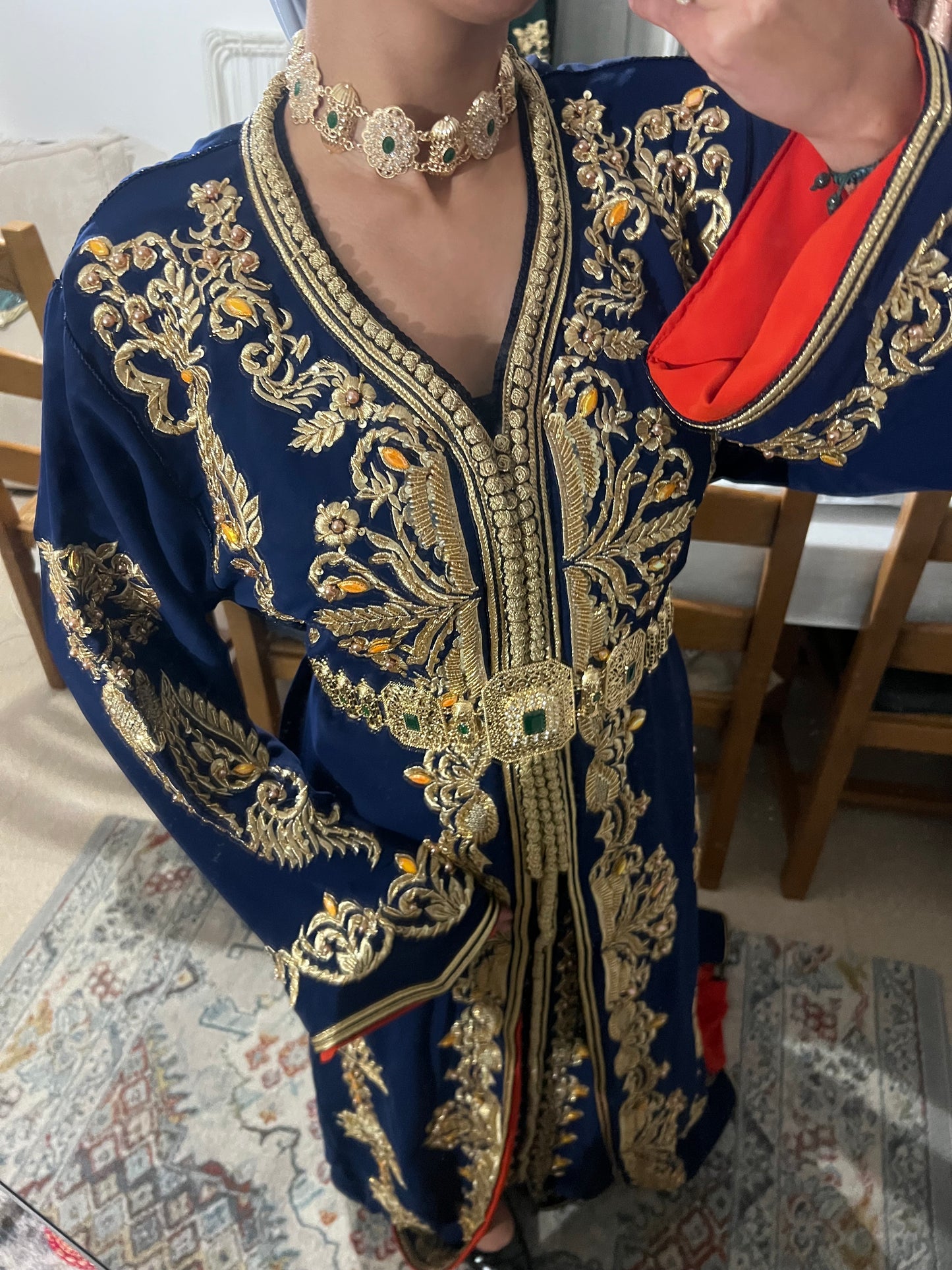 Takchita bleu marine