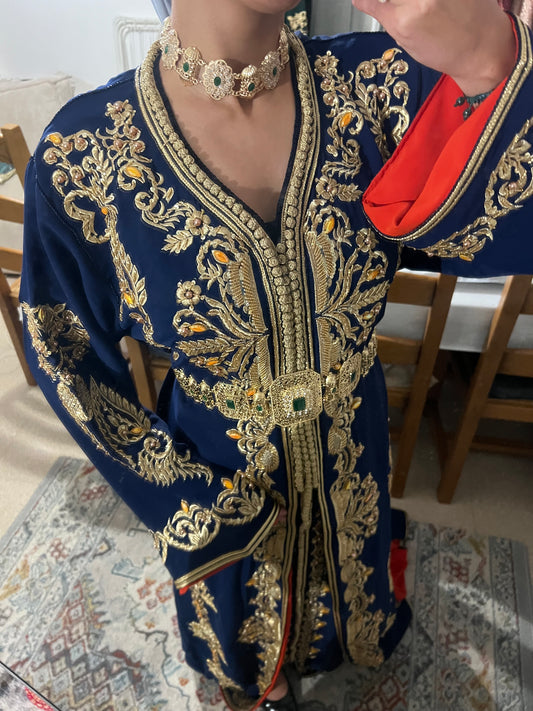 Takchita bleu marine